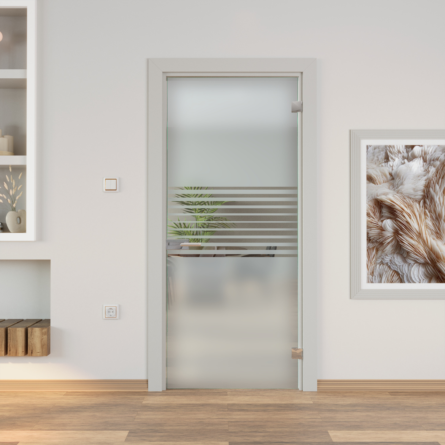 Glasdrehtür Grazioso