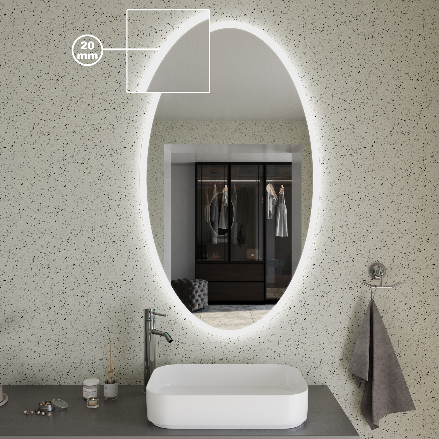 Badspiegel SETE EL20