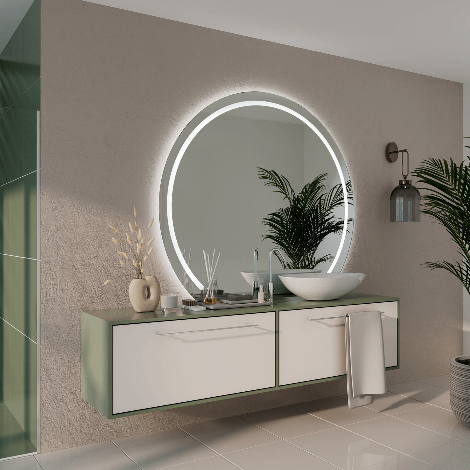 Möbel mit Glas-Fronten