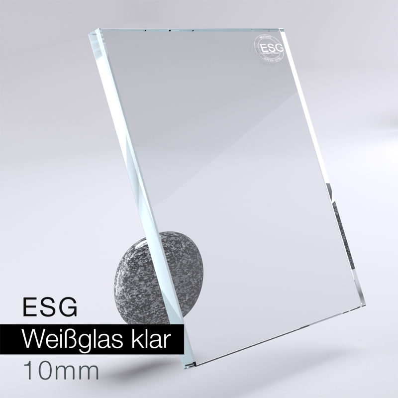 ESG - Weißglas klar 10mm