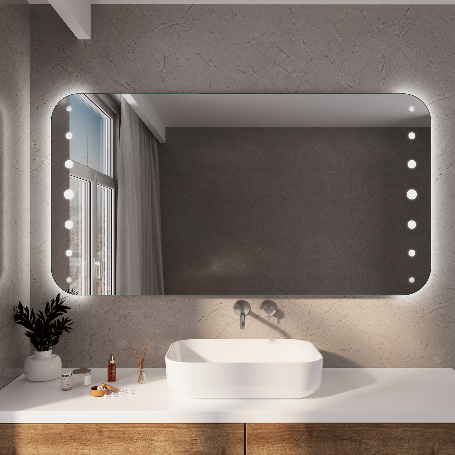 Badspiegel BAHIAS RAD