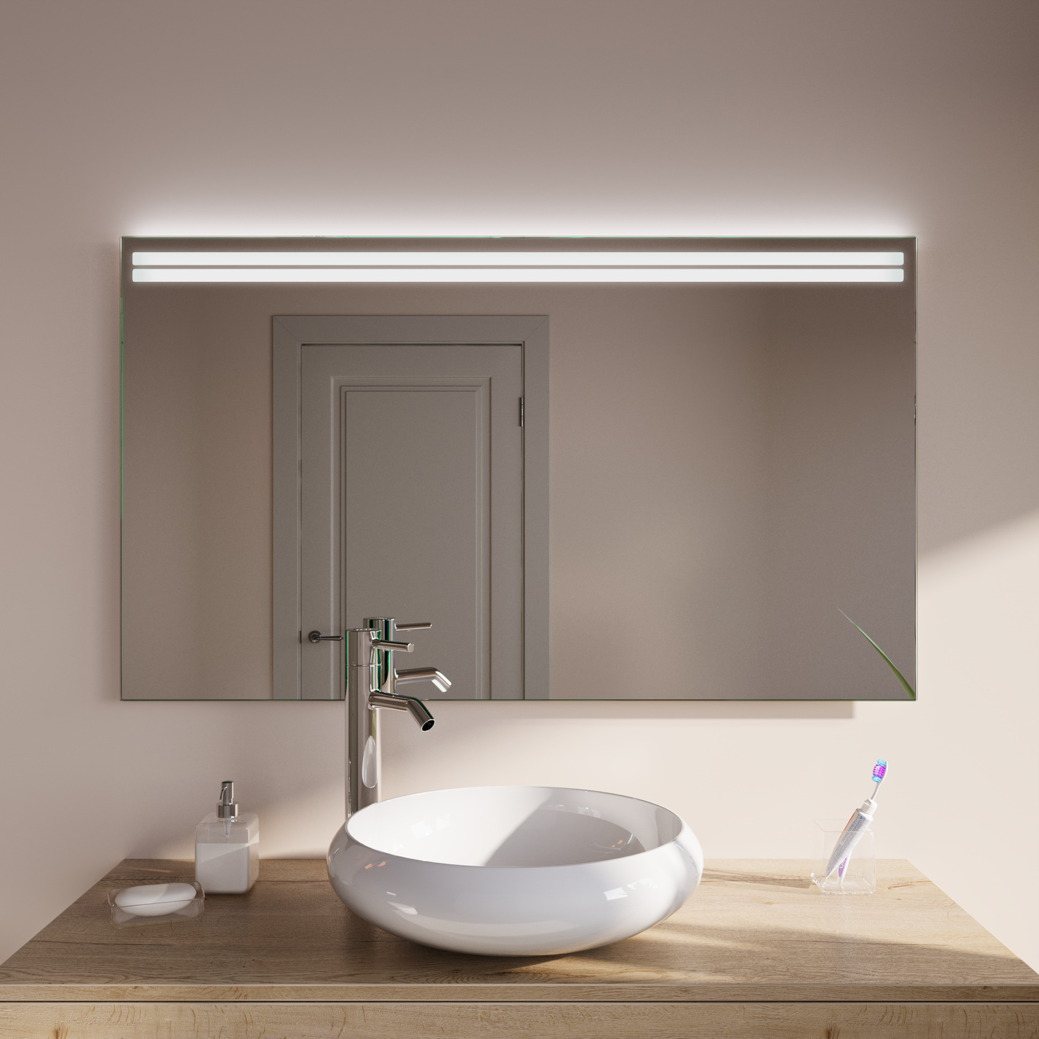 LED-Badspiegel Nimes nach Maß