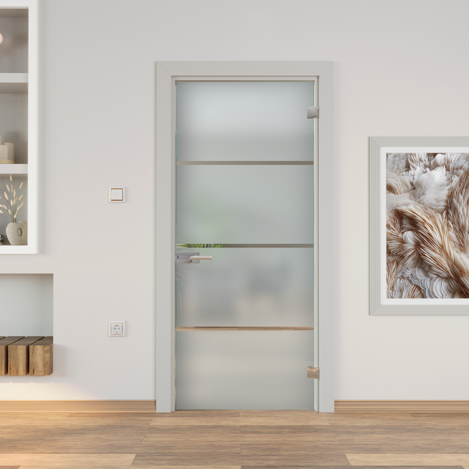 Glasdrehtür Rodrigo