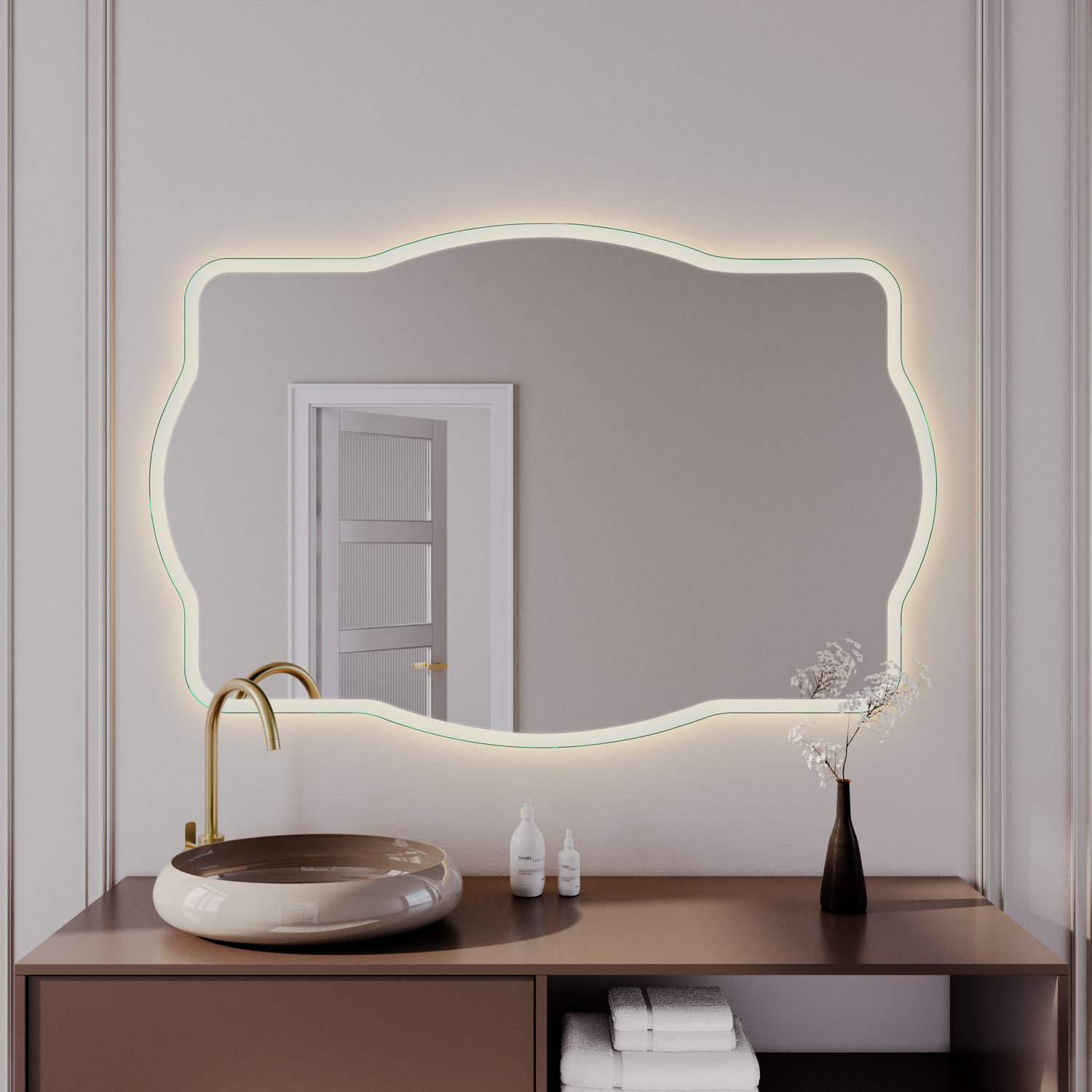 Asymmetrischer Spiegel Molson-3 ASM