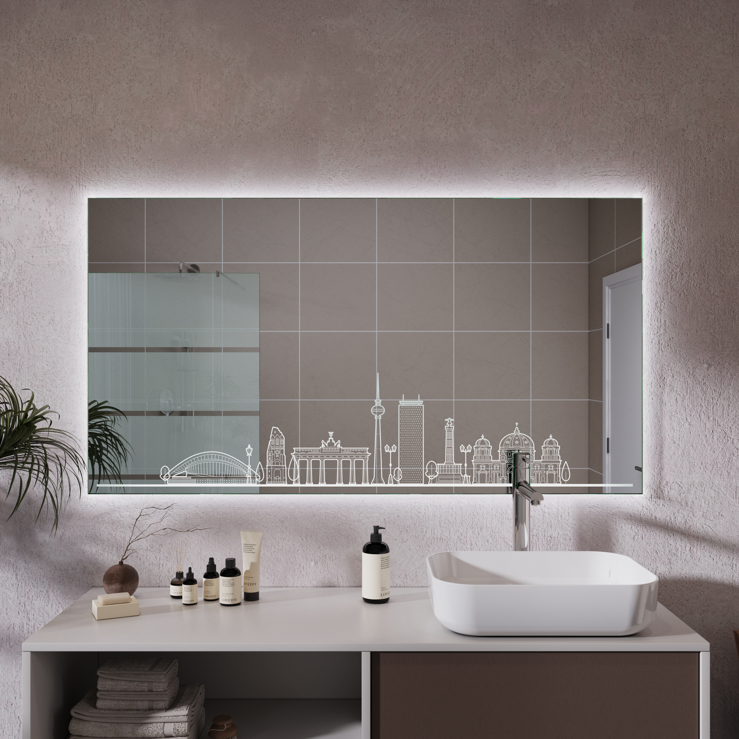 Badspiegel SKYBERLIN1