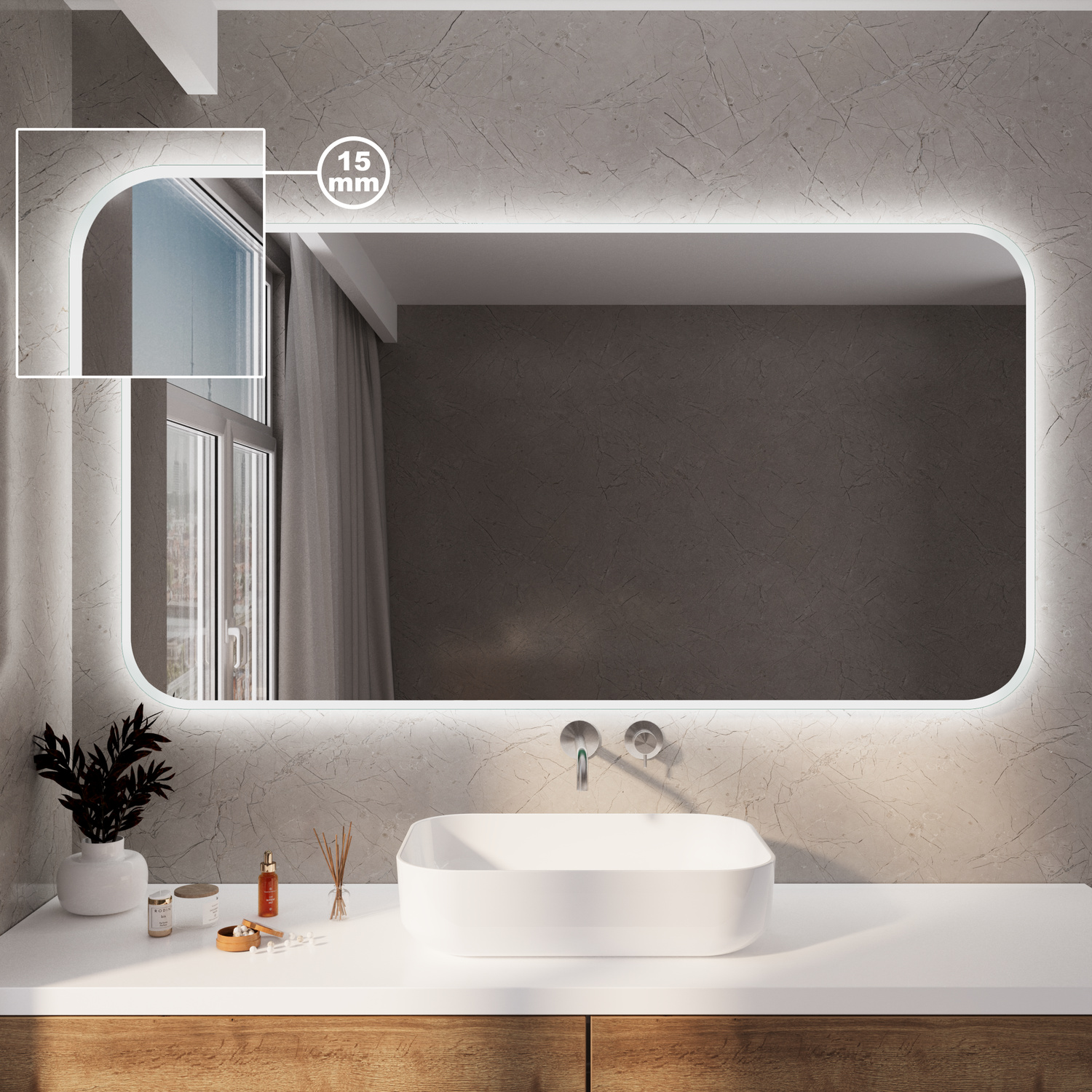 Badspiegel SETERAD 15