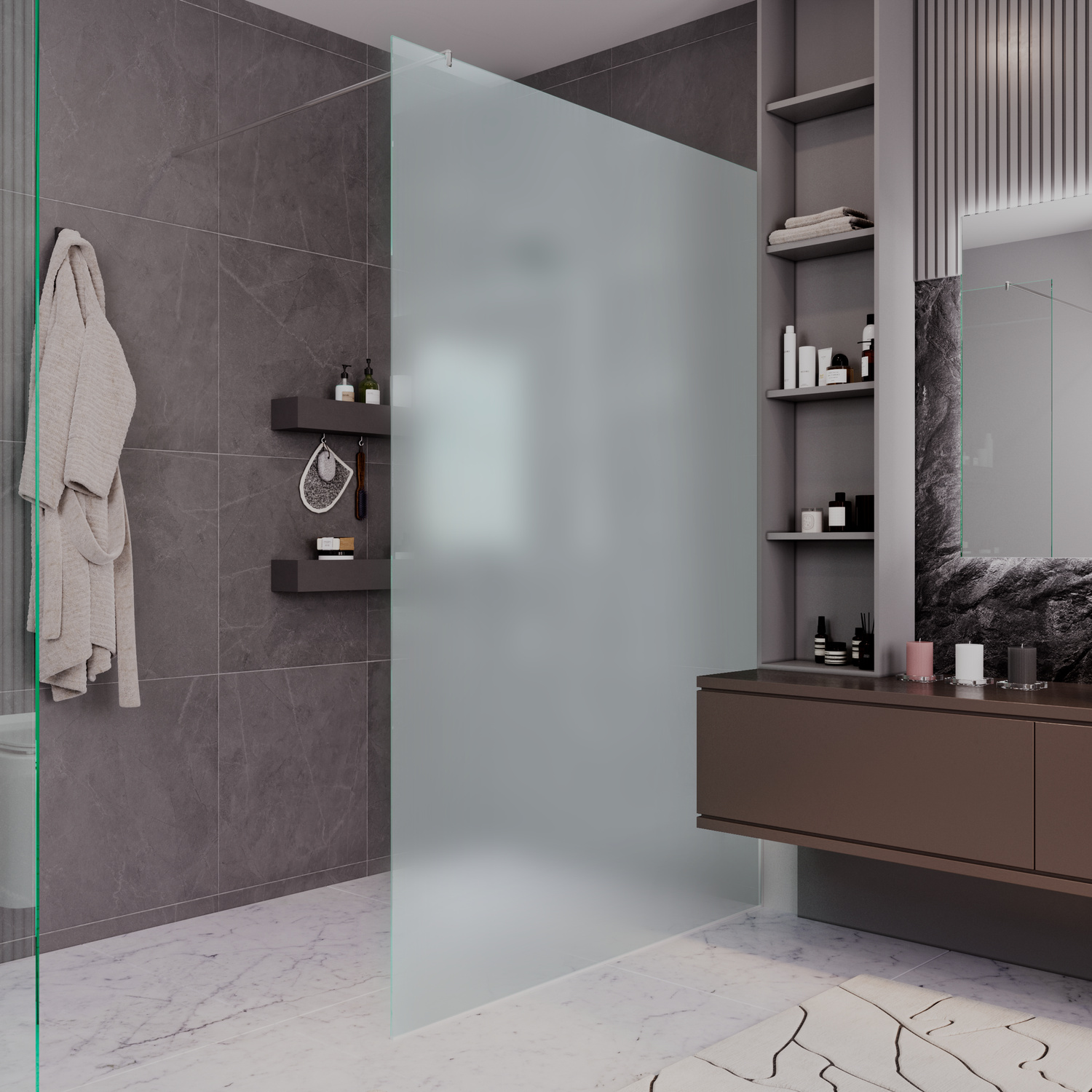 Walk-In-Dusche SATINEO