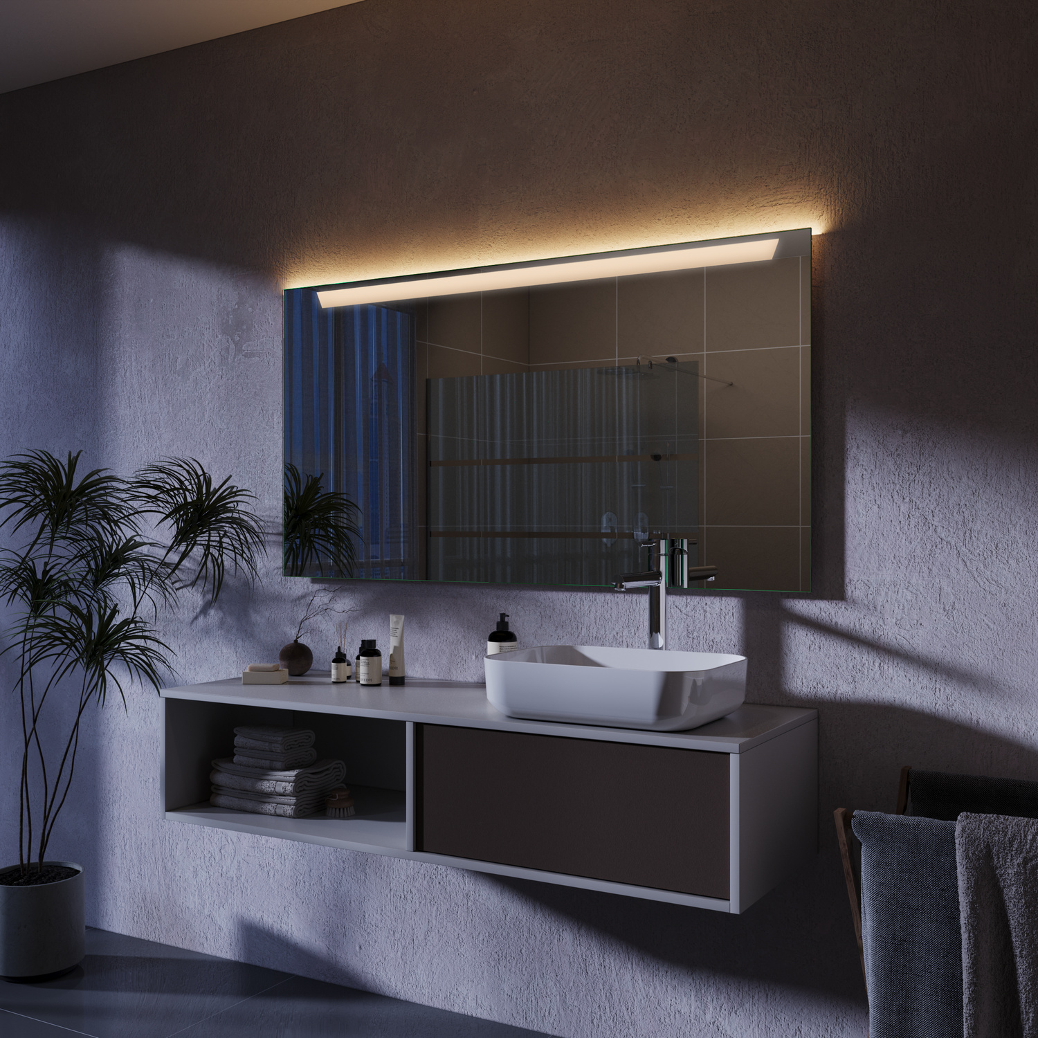 Cambrils_SideAngle_Night_LightsOn_Warm