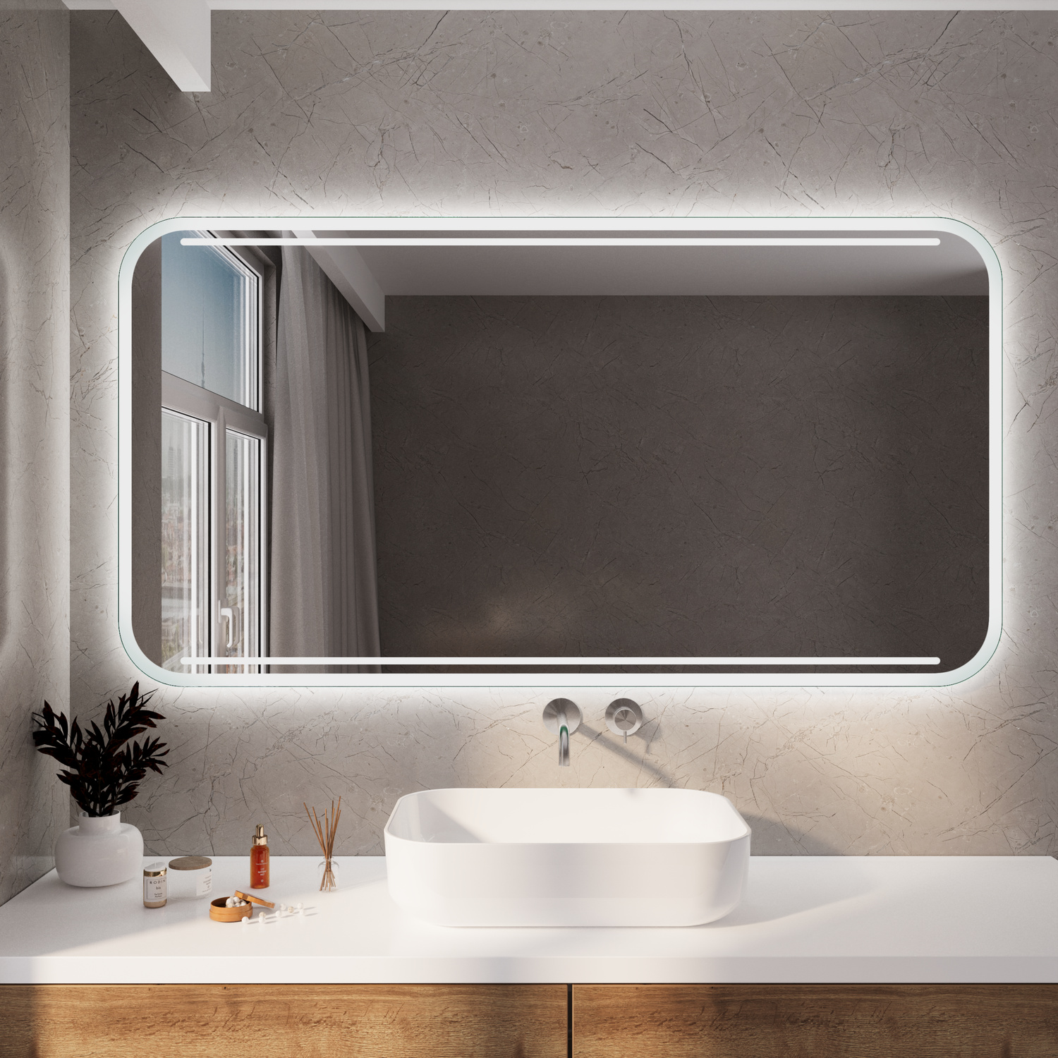 Badspiegel CALLAC RAD