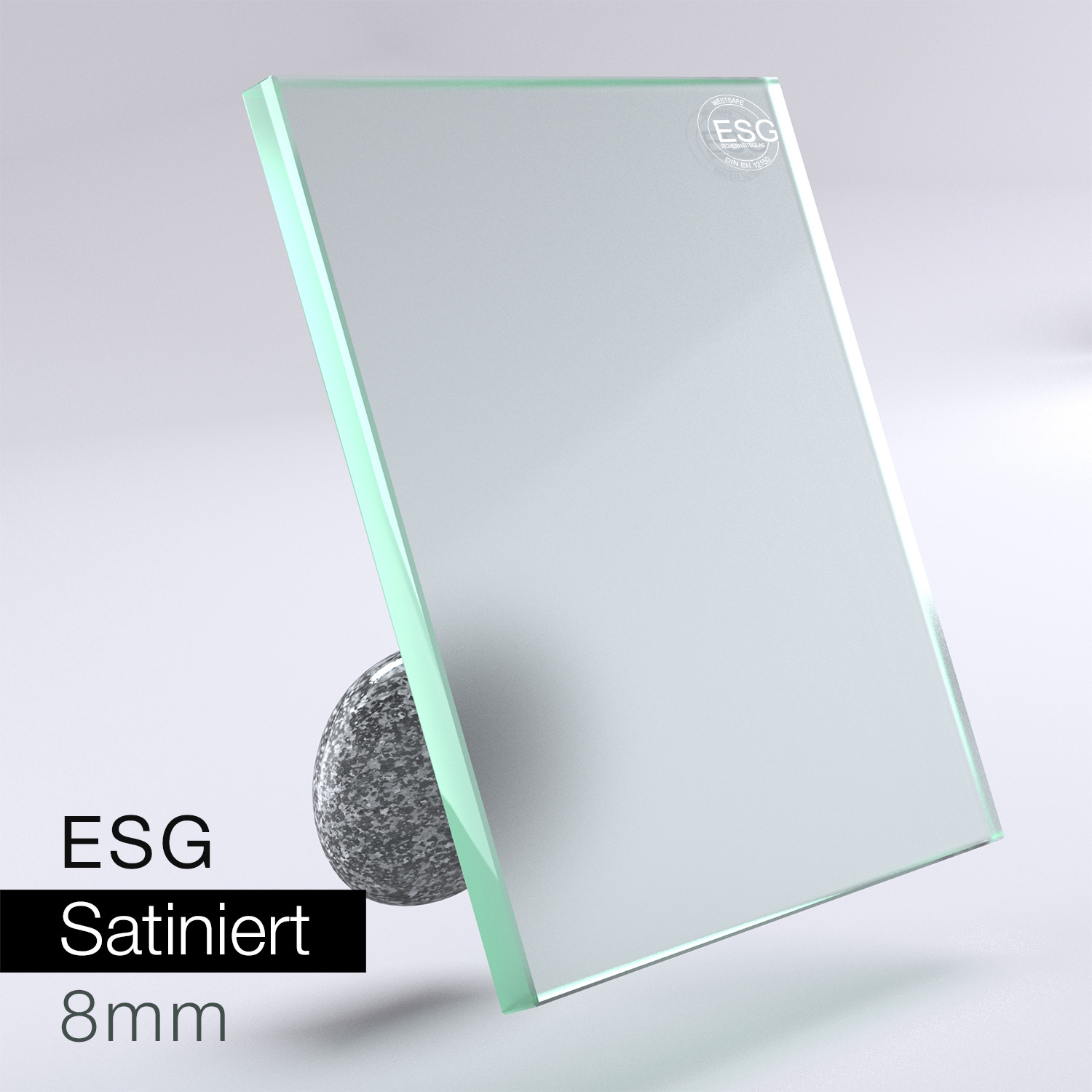 ESG - satiniert 8mm