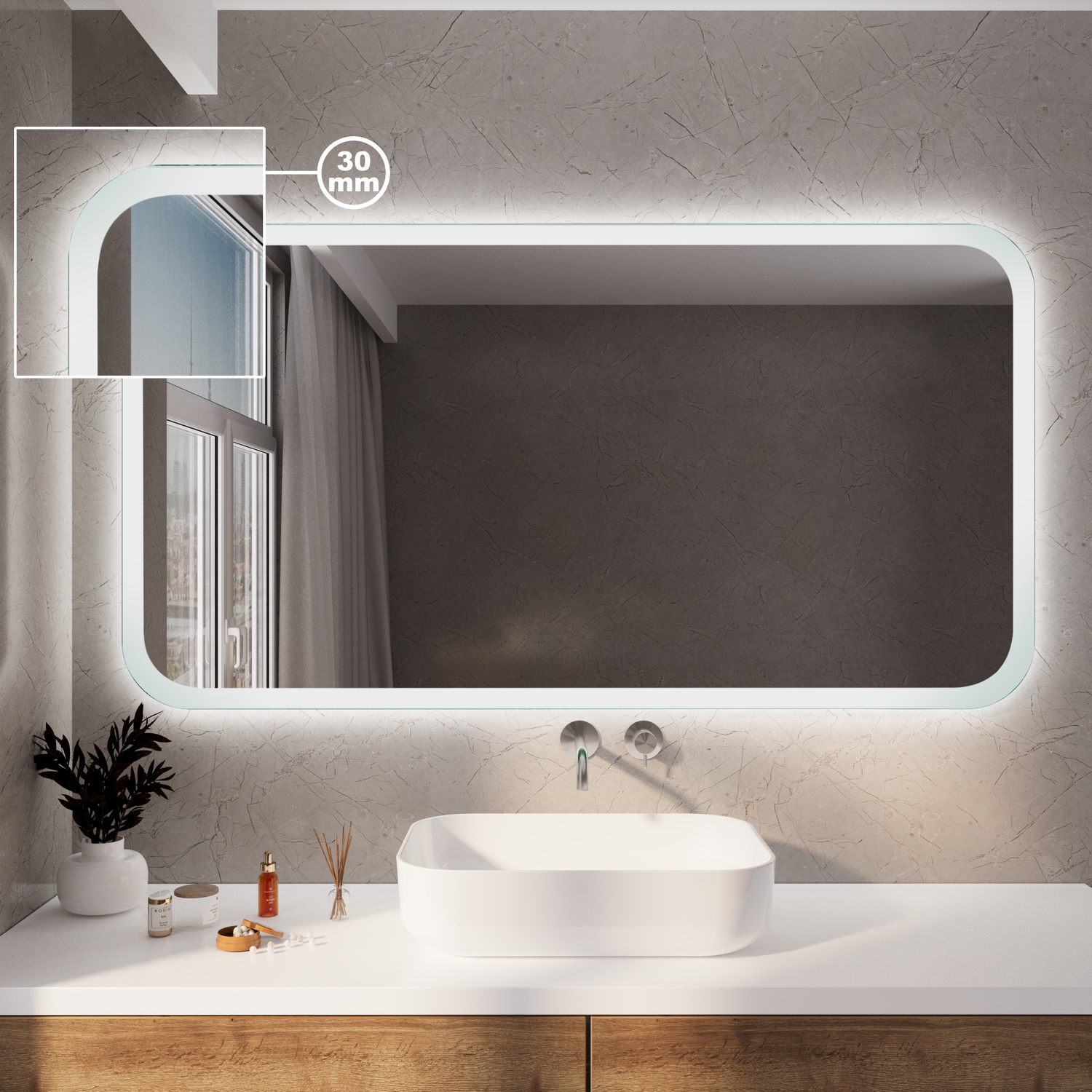 Badspiegel SETERAD 30