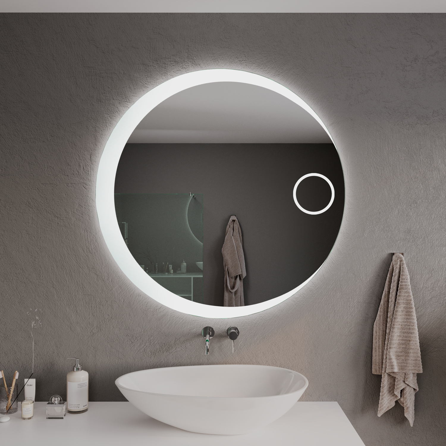 Badspiegel Rund AY Plus