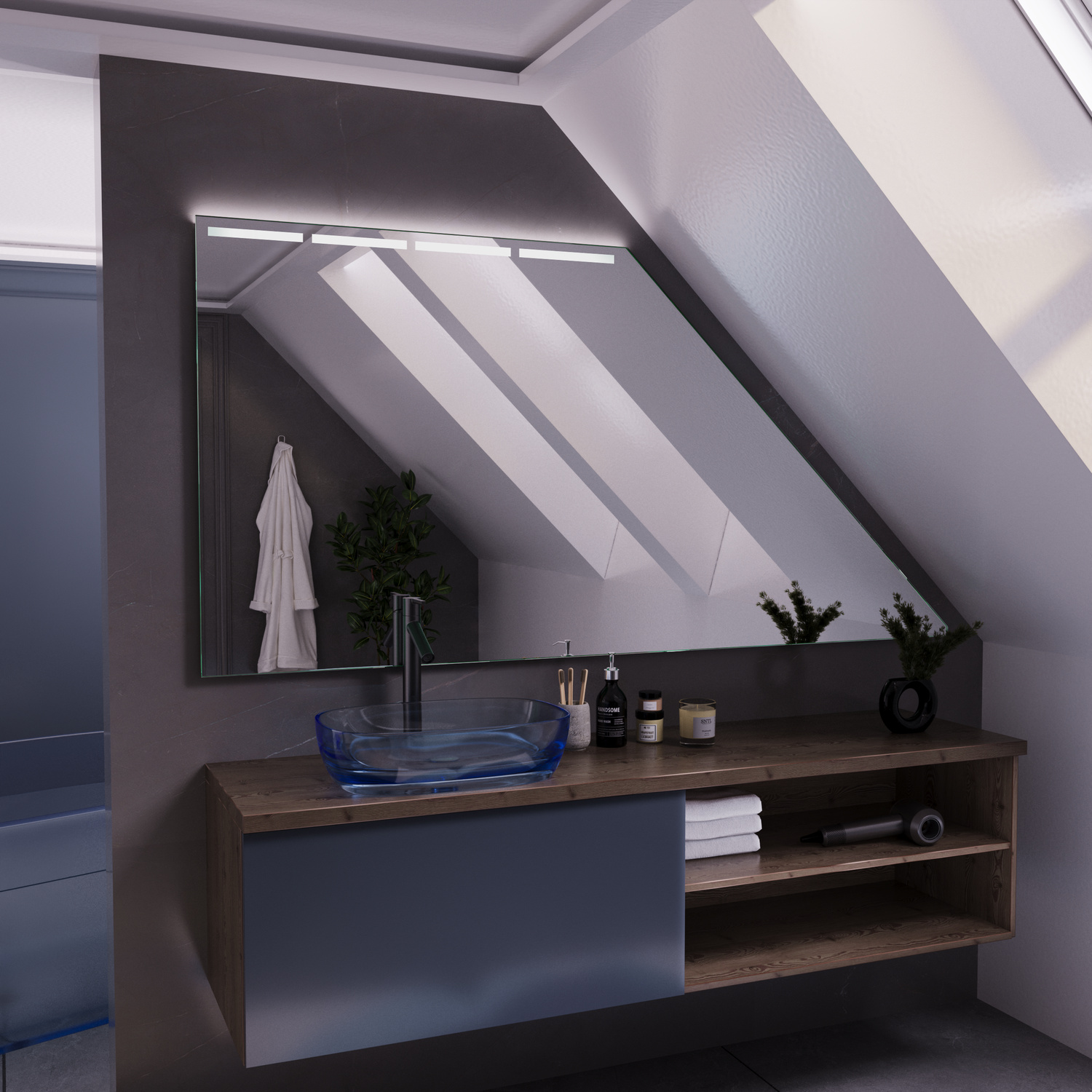 Spiegel für Dachschrägen - AVELAR DS