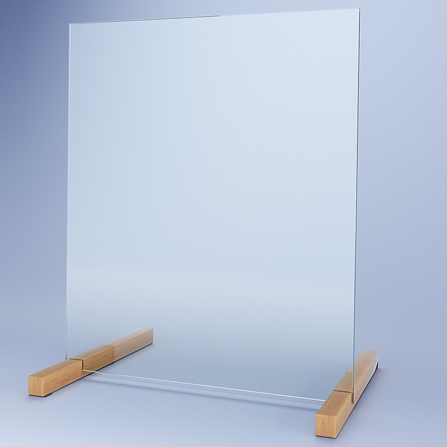 Spuckschutz - echtes Sicherheitsglas ESG F1