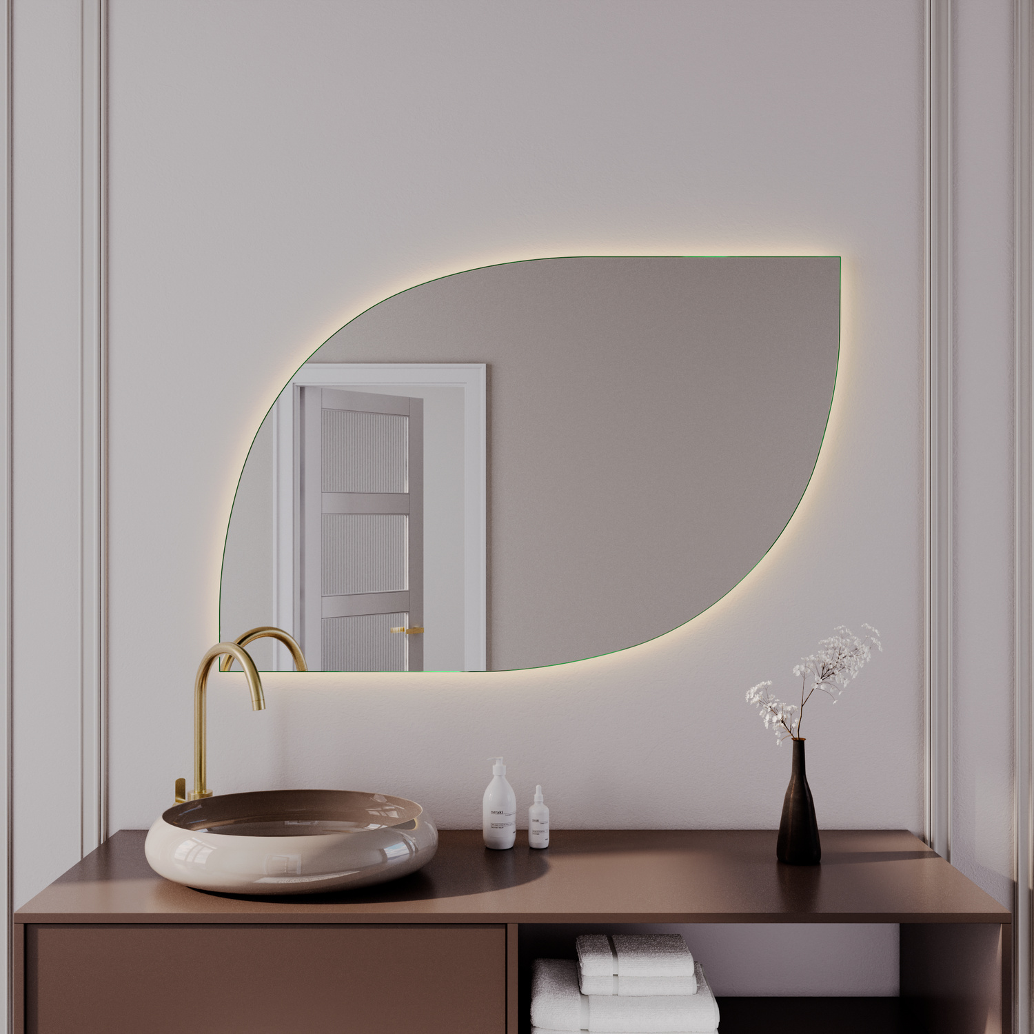 Asymmetrischer Spiegel Erie ASM