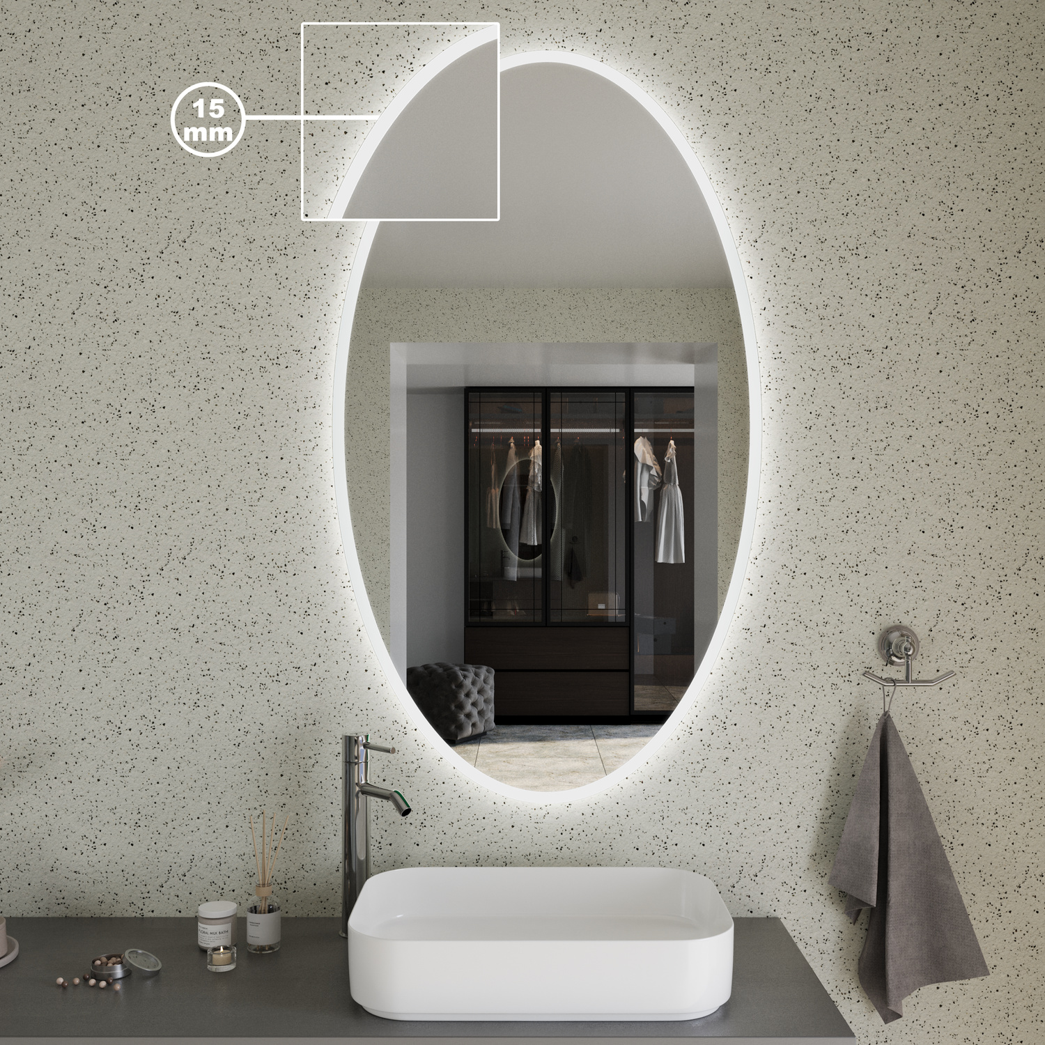 Badspiegel SETE EL15