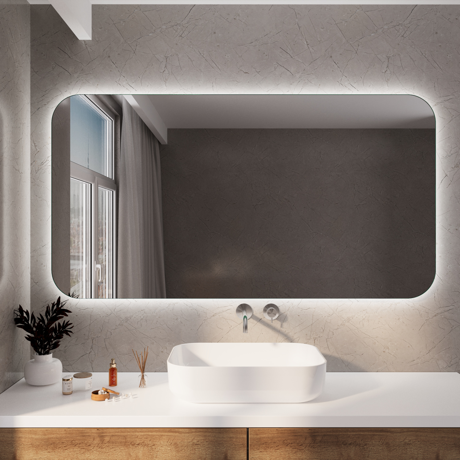 Badspiegel Lambelle RAD