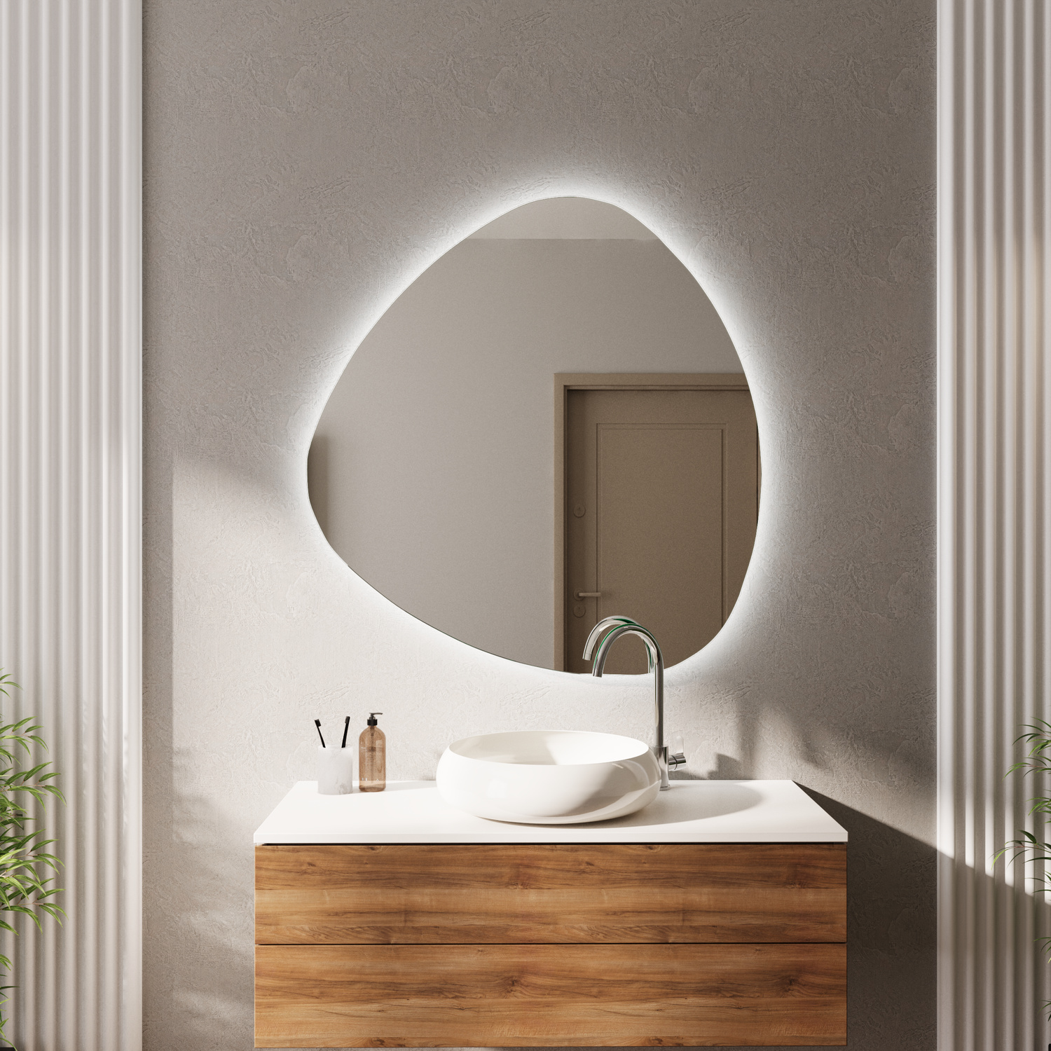 Asymmetrischer Spiegel Ontario ASM