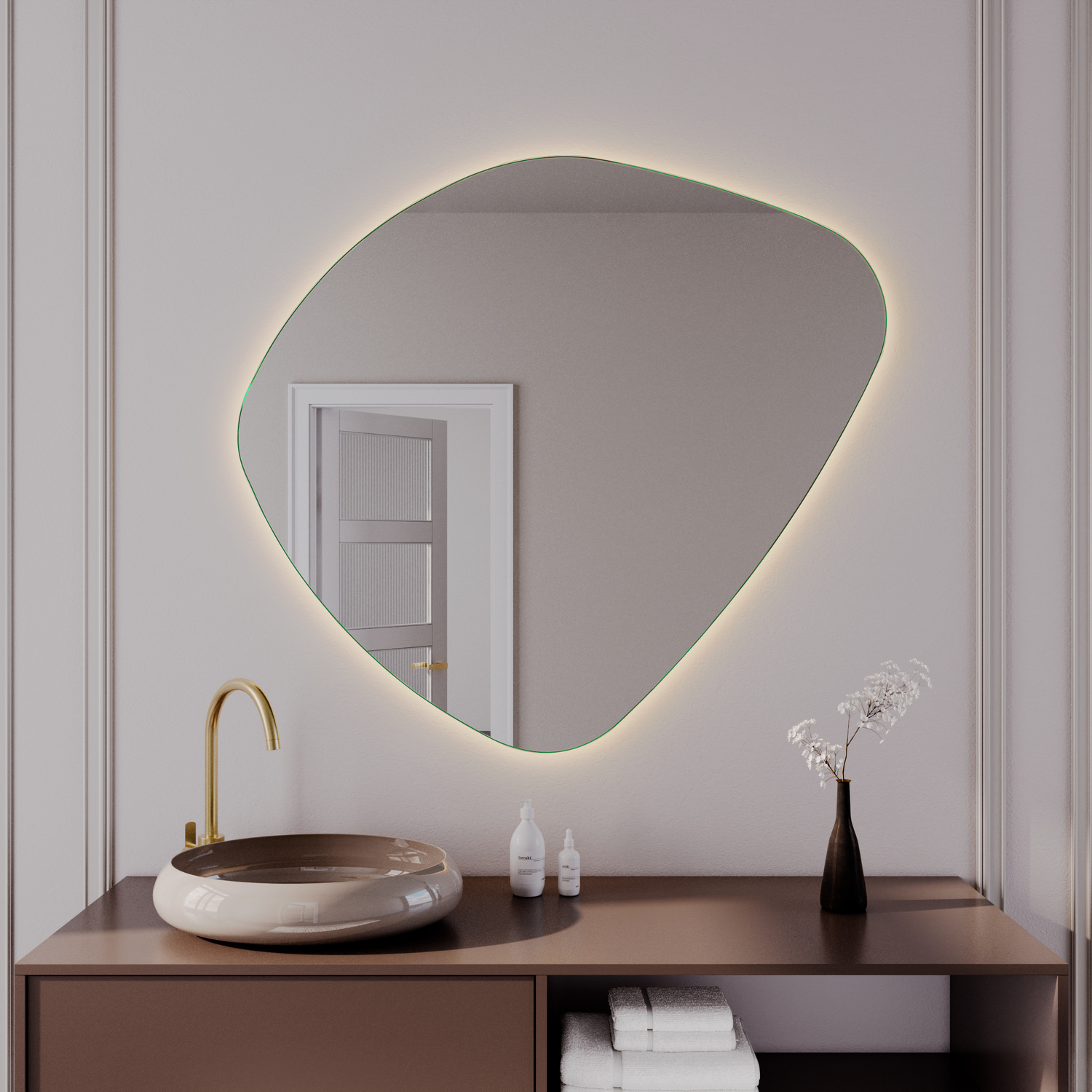 Asymmetrischer Spiegel Kluane ASM