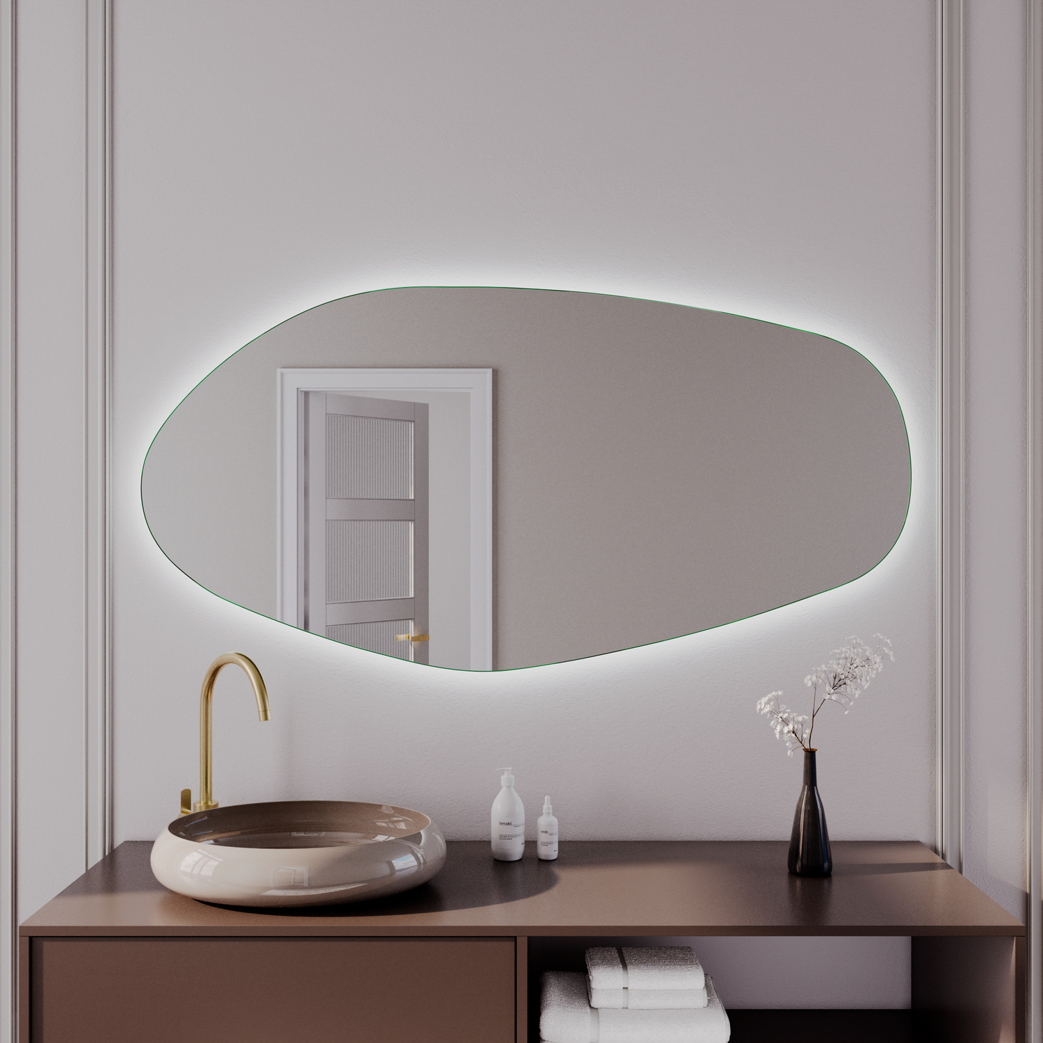 Asymmetrischer Spiegel Salton ASM