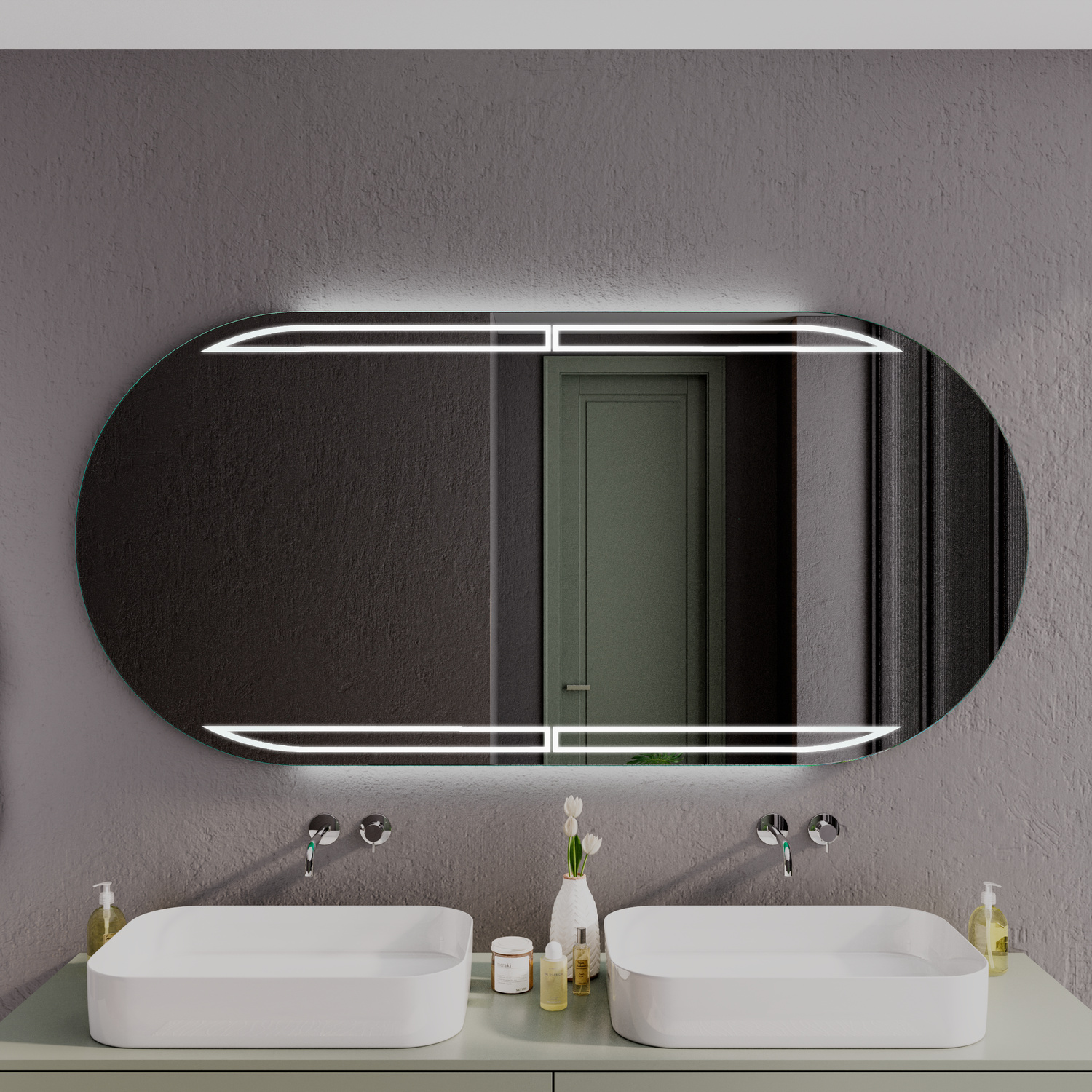 LED Badspiegel RAM OV