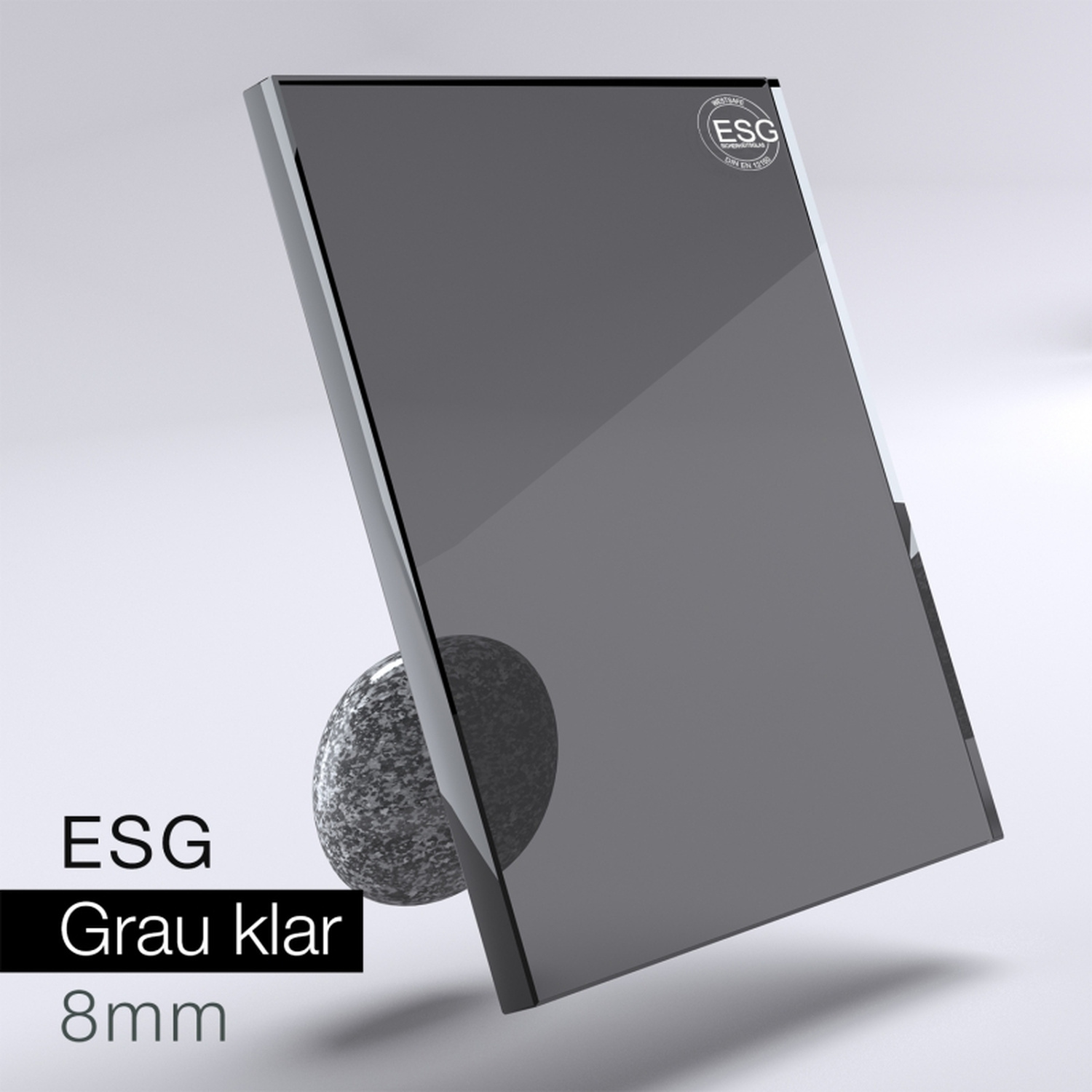 ESG - Grau klar 8mm