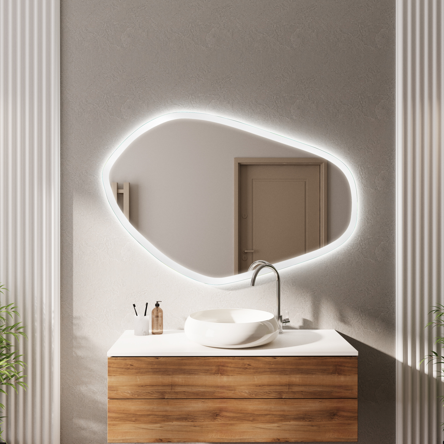 Asymmetrischer Spiegel Moraine-3 ASM