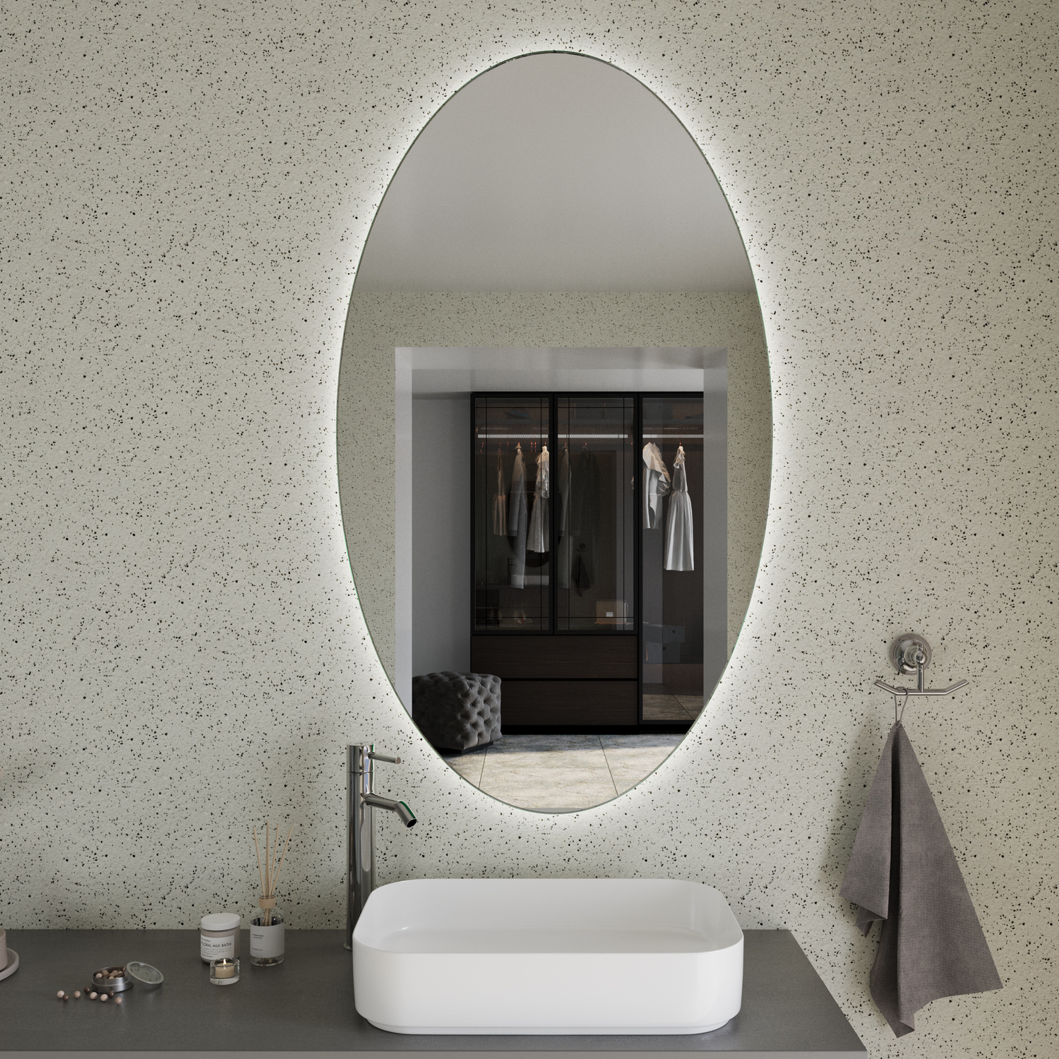 Badspiegel LAMBELLE EL