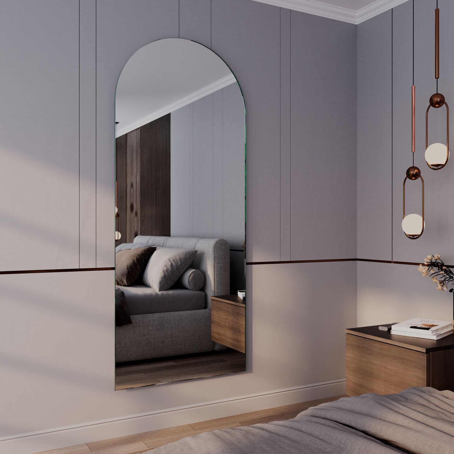 Kristallspiegel Bogen