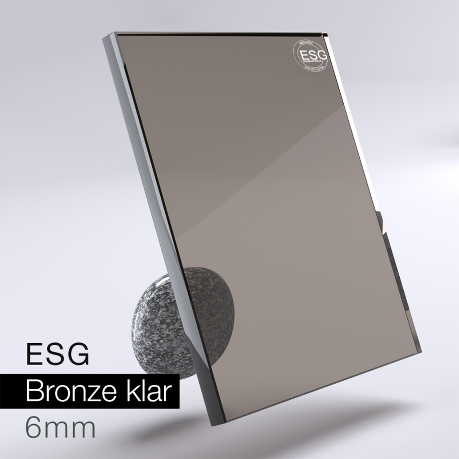 ESG - Bronze klar 6mm