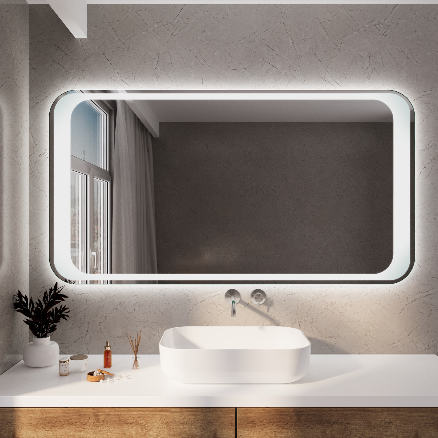 Badspiegel ALVADOS RAD