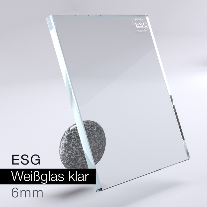 ESG - Weißglas klar 6mm