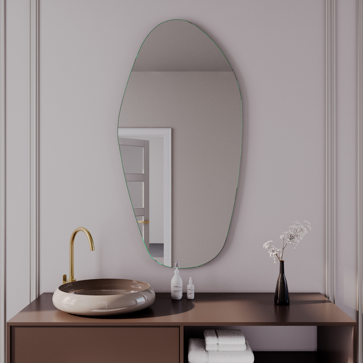 Asymmetrischer Kristallspiegel Salton ASM