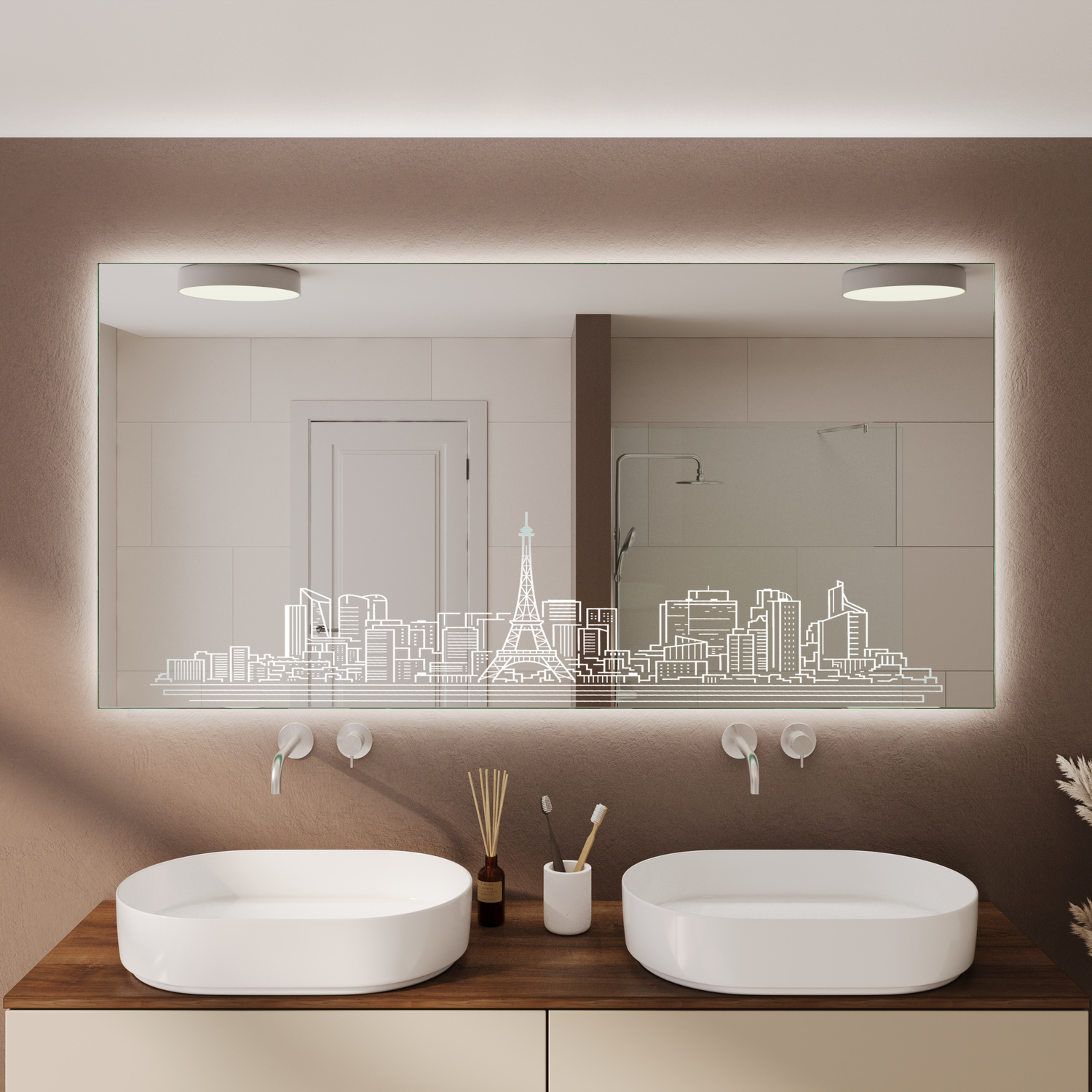 Badspiegel SKYPARIS1